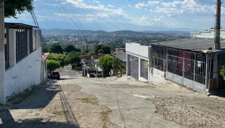 El barrio colinda con San Luis y la ciudadela de La Libertad. / Foto: Nicolás Mojica. 