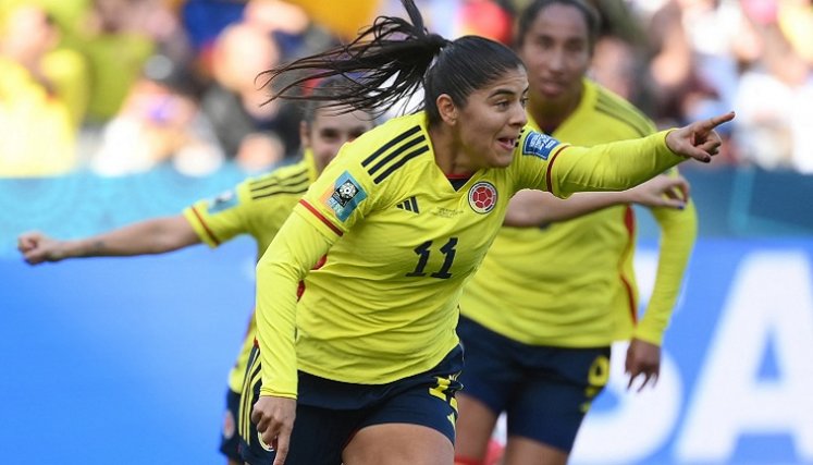 Catalina Usme, goleadora histórica de la selección Colombia.