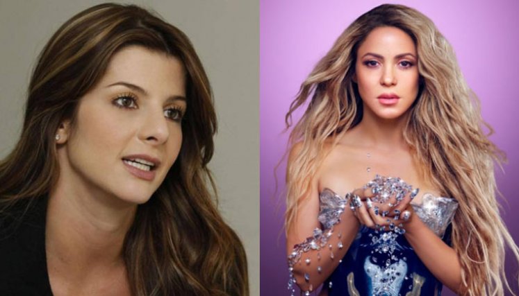 Carolina Cruz y Shakira 