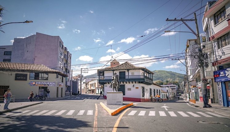 Con miras a mitigar los efectos de la contaminación ambiental se llevó a cabo el Día sin carros y motos en Ocaña. / Foto: Cortesía.