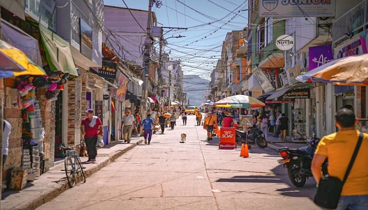 Con miras a mitigar los efectos de la contaminación ambiental se llevó a cabo el Día sin carros y motos en Ocaña. / Foto: Cortesía.