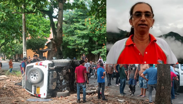 Profesora fue arrollada en Sardinata