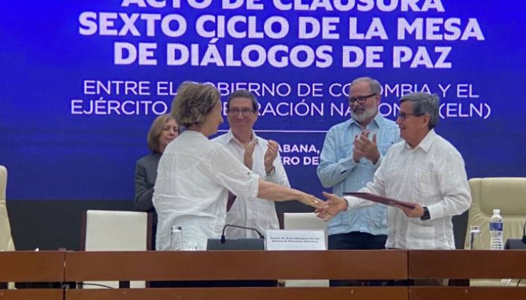 El proceso de paz con el Eln se sencuentra suspendido desde mediados de septiembre./Foto archivo