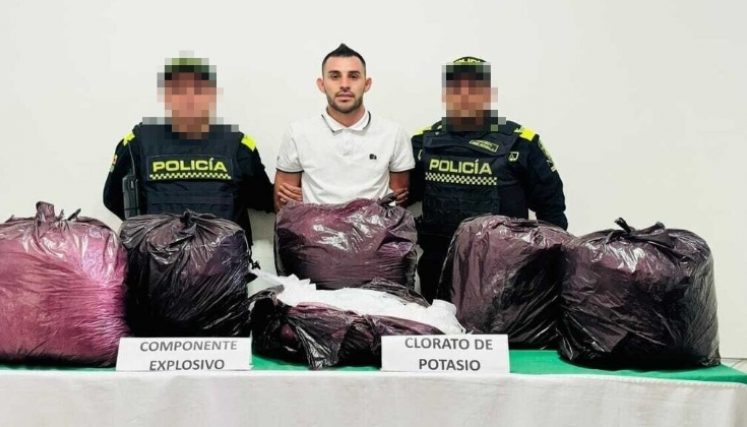Pedro Fonseca fue capturado en la carrera 9 con calle 28 del barrio Buena Vista II.