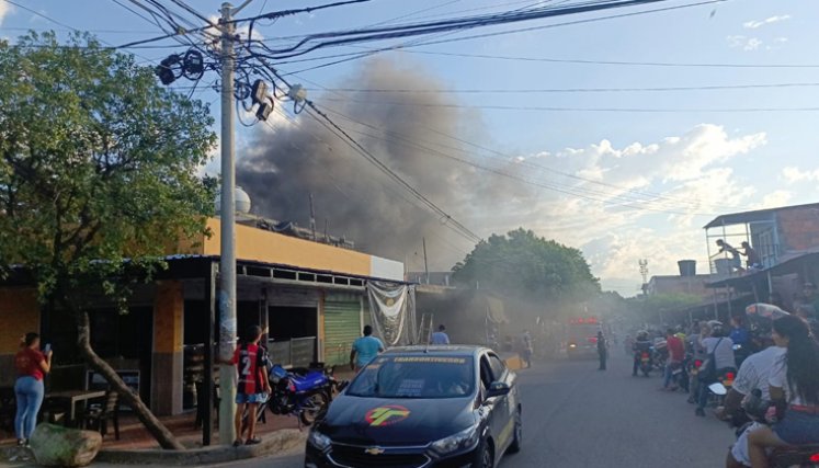 Incendio en Motilones