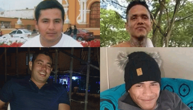 Las victimas de la masacre
