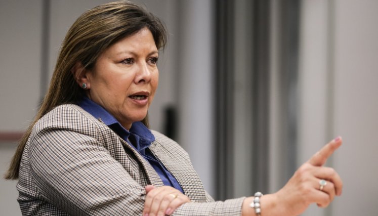 Luz Adriana Camargo, fiscal general de la Nación, confirmó la compra de Pegasus. / Foto: Colprensa