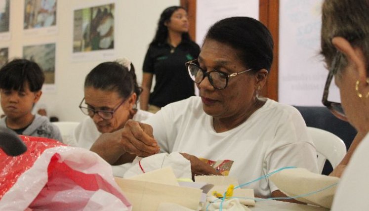 20 familiares de personas desaparecidas hacen parte del costurero de mujeres buscadoras. / Foto. Cortesía.