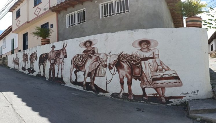 A mediados de noviembre se darán cita en Ocaña 15 artistas durante el Primer Festival Internacional de muralismo. / Foto cortesía: La Opinión.