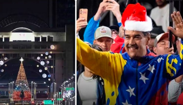 Nicolás Maduro y navidad