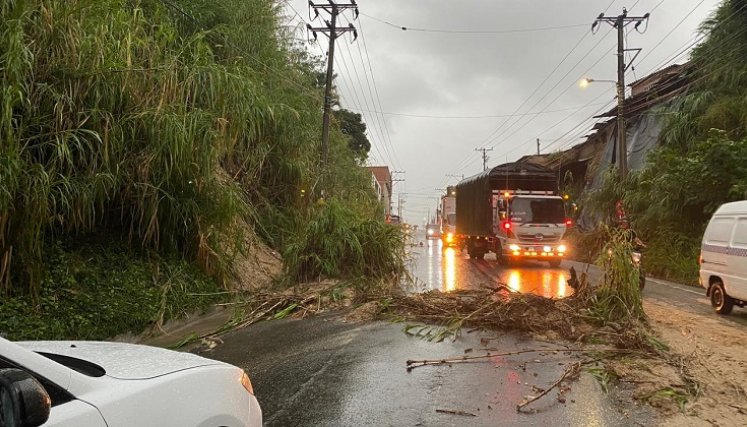 La ola invernal generó emergencias en el municipio de Ocaña. Socorristas entregan recomendaciones./ Foto: Cortesía