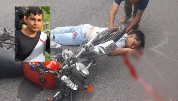 Padre e hijo sufrieron un accidente