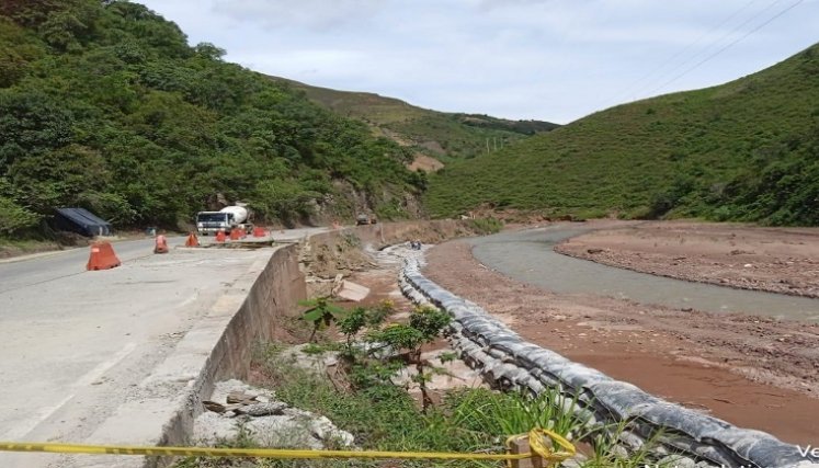 Finiquitó la urgencia manifiesta declarada en la carretera Ocaña-Cúcuta y se esperan los estudios y diseños para un nuevo trazado./ Foto: Cortesía