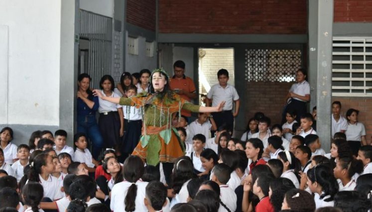 Cuatro instituciones educativas en los barrios periféricos de Cúcuta abrirán las puertas al Proyecto Teatro Circular País. / Foto: Cortesía.
