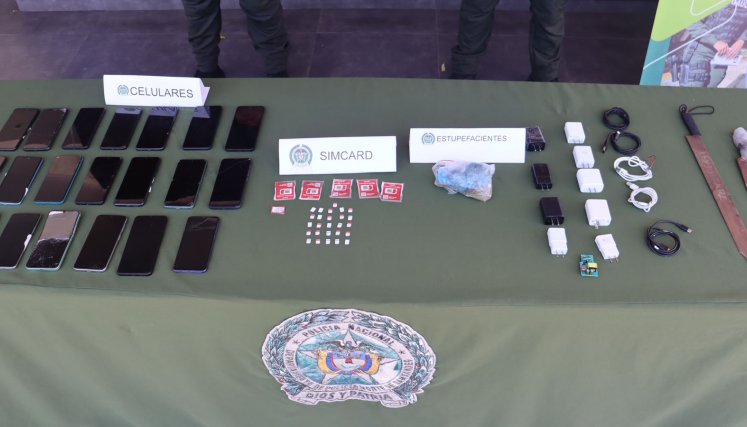 El Gaula 'desconectó' a presos de la cárcel de Cúcuta: tenían 20 celulares
