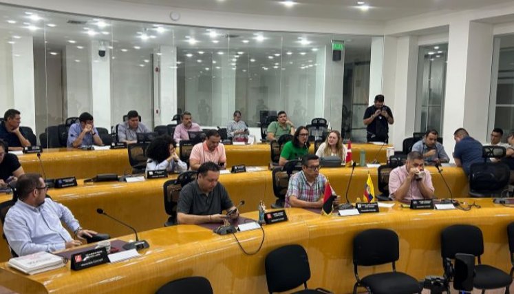 Plenaria del Concejo de Cúcuta./Foto Cortesía