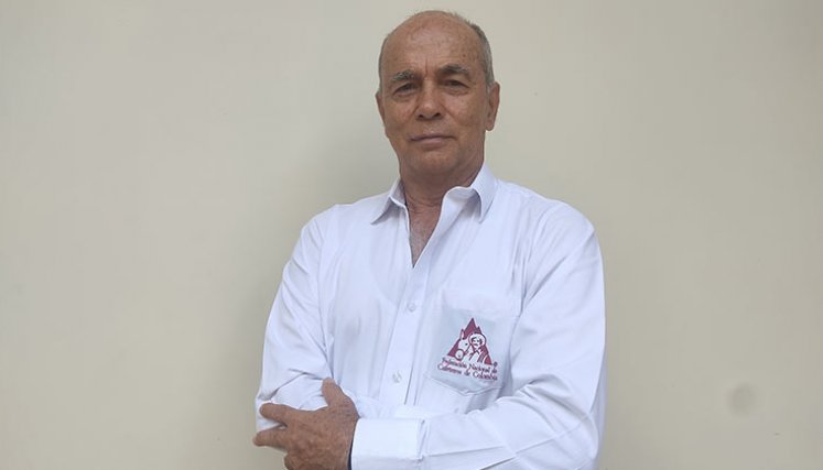 Julio César Jaime Delgado, presidente de Cooperacafé./ Foto: Leonardo Favio Oliveros- La Opinión