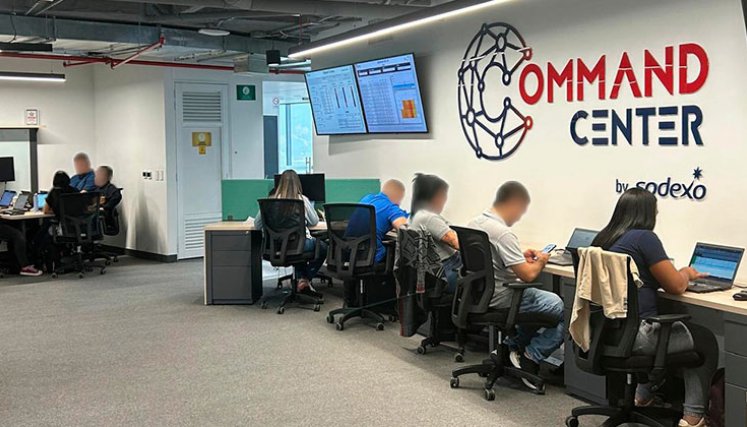 Sodexo diseñó el Command Center.