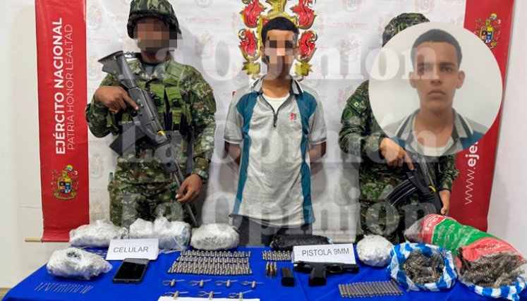 Capturan a presunto miembro del Eln en Tibú