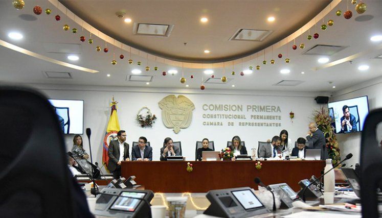 Comisión primera de la cámara