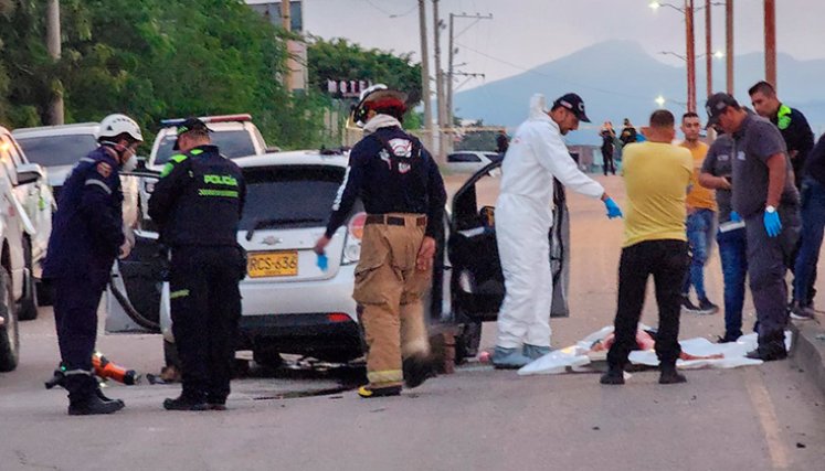 Dos Muertos y un Herido en Ataque Armado