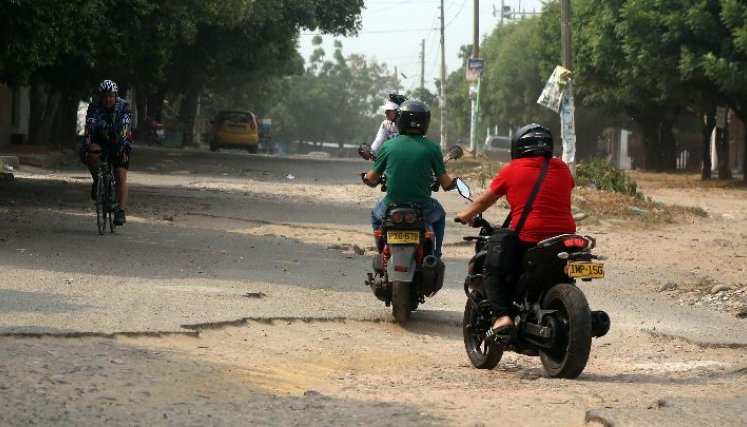 La pavimentación de la avenida 17 lleva casi dos décadas y no se ha concluido. /Foto: Archivo.