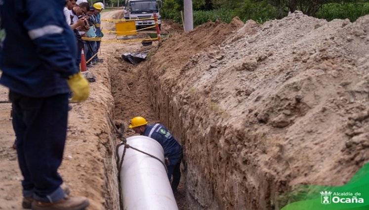 La carencia de un permiso de Invías mantiene en vilo la optimización del servicio de agua potable en Ocaña.