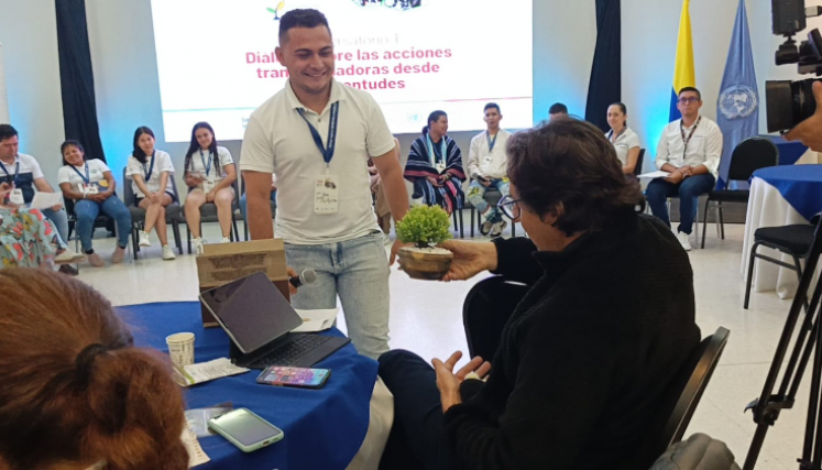 El proyecto  “Impulso Juvenil, transformando el territorio”, es implementado con recursos del Fondo de Naciones Unidas para la Paz. 