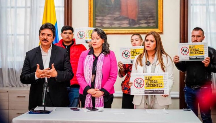 Proyecto de Ley para canciones