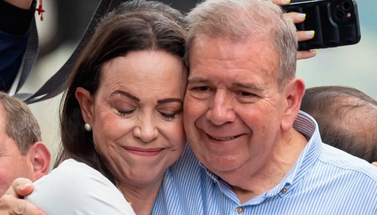 María Corina Machado  y  Edmundo González Urrutia