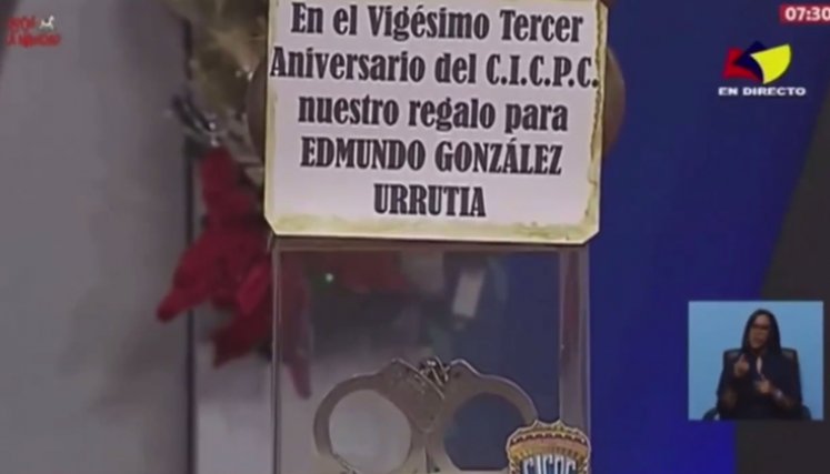 El mensaje que Diosdado Cabello le envió a Edmundo González