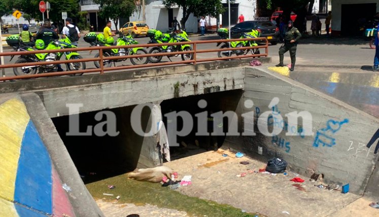 Muerto en el canal Bogotá