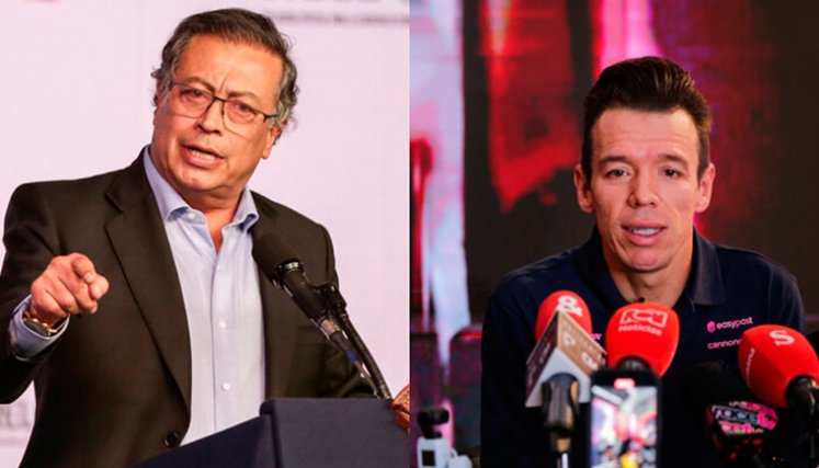 Gustavo Petro y Rigoberto