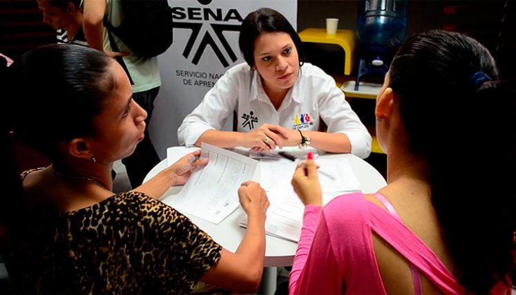 Feria de empleo. / Foto Cortesía