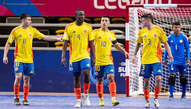 Selección Colombia Sub-20 de futsal. 