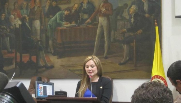 María Clara Name fue elegida concejal de Bogotá por cuarta vez consecutiva en octubre del 2023. / Foto: Cortesía.
