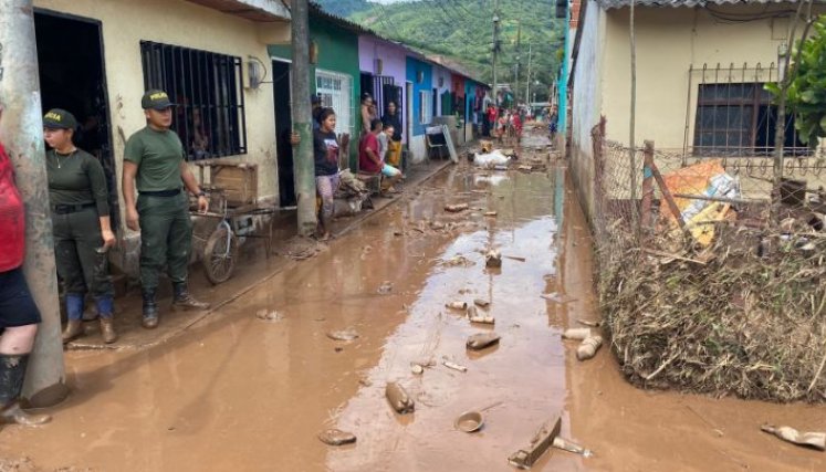 Las inundaciones en zonas cercanas a los ríos han sido una constante/Foto Colprensa