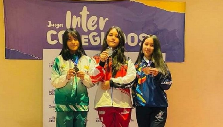 Ghisell Morales ganó tres oros en ajedrez