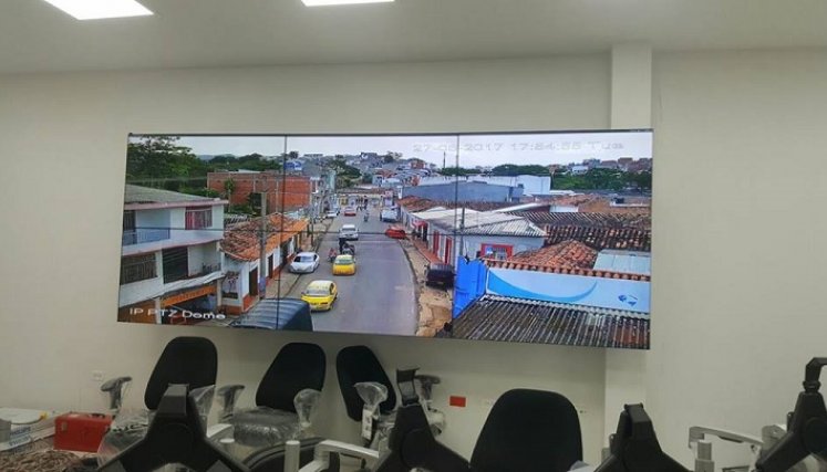 El sistema de cámaras de seguridad del Segundo Distrito de la Policía se encuentra en reparación.