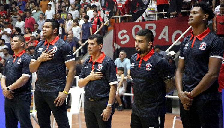 Cuerpo técnico de Motilones 2024.