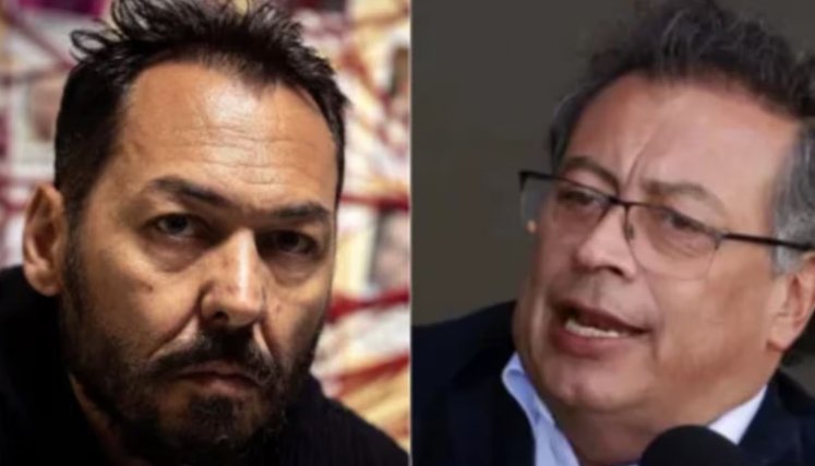 Daniel Mendoza y Gustavo Petro