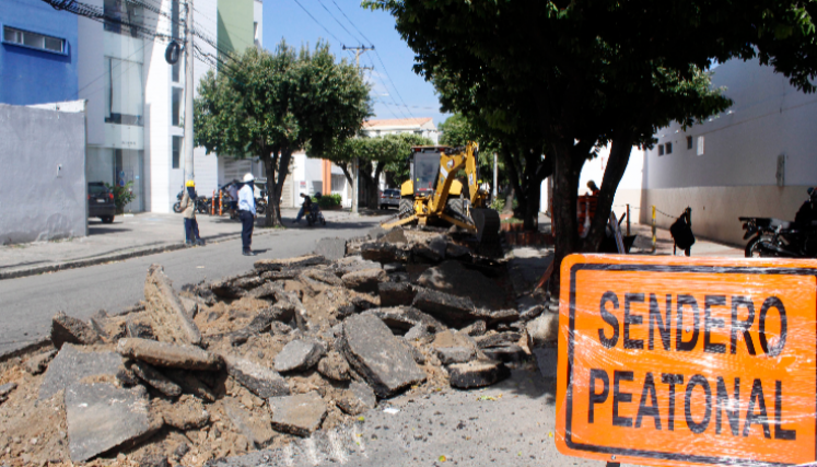 La avenida 3 entre calles 18 y 20 es uno de los sectores intervenidos.