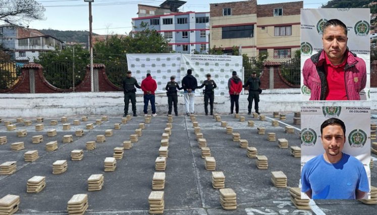 La 'narcogrúa' no les funcionó: dos hombres fueron capturados en Pamplona