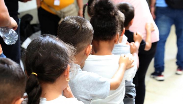 Hay niños desde grado cero hasta once. / Foto: Carlos Ramírez / La Opinión 