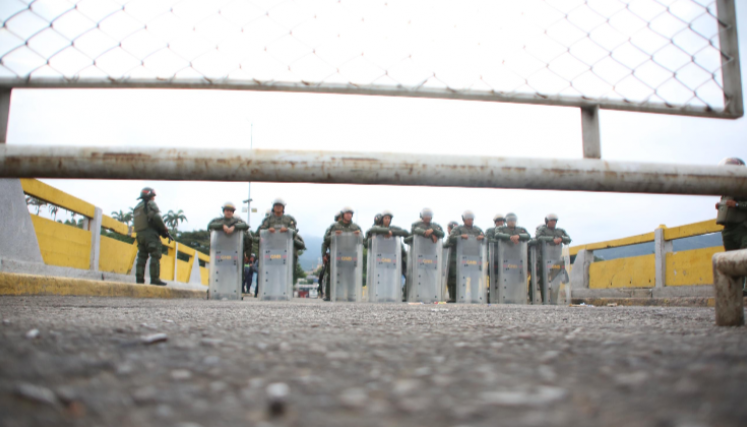 Así amanecieron los pasos binacionales este viernes 10 de enero entre Cúcuta y el estado Táchira. 