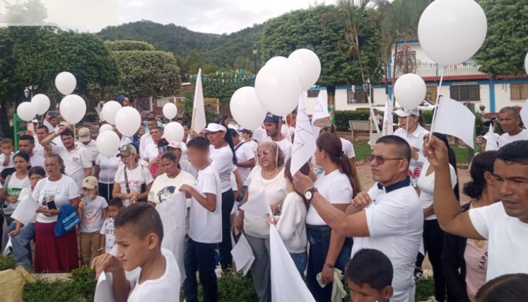 Marcha en el Catatumbo