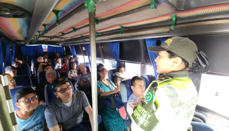 En Norte de Santander, los viajeros comenzaron a retornar más temprano a sus lugares de origen por temor a quedar atrapados en un bloqueo vial.
