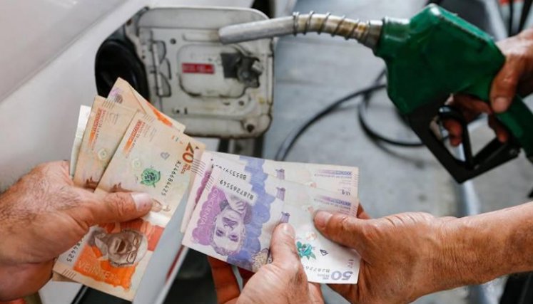Precio del combustible en Colombia