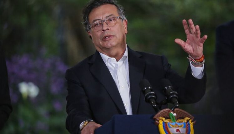Presidente Gustavo Petro Urrego declaró la Conmoción Interior/Foto Colprensa