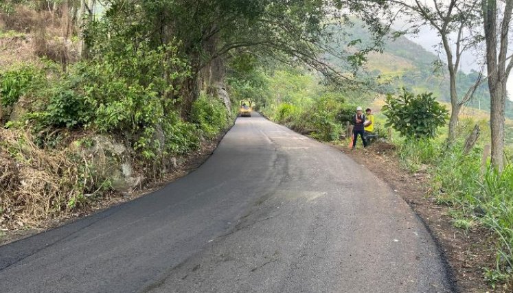 Vía Puente Gomez - Gramalote./Foto cortesía